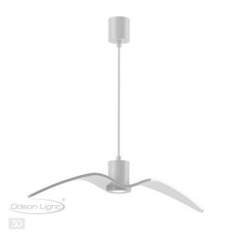 Светильник подвесной 4904/1B Odeon Light Белый/стекло