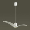 Светильник подвесной 4904/1A Odeon Light Белый/стекло