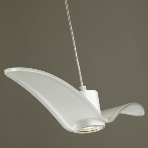 Светильник подвесной 4904/1A Odeon Light Белый/стекло