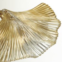 Люстра потолочная E14 3*40W VENTAGLIO 4870/3C HALL ODL_EX22 49 золотой/чёрный/стекло 