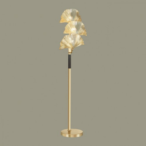 Торшер 4870/3F Odeon Light Exclusive Золотой/чёрный
