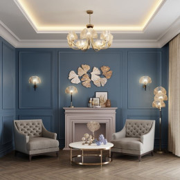 Торшер 4870/3F Odeon Light Exclusive Золотой/чёрный