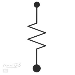 Светильник настенный 4302/36WL Odeon Light Черный/металл