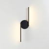 Светильник настенный 4309/8WL Odeon Light Черный