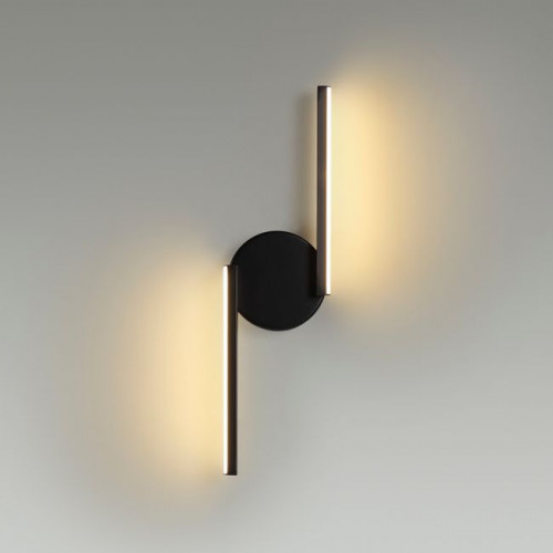 Светильник настенный 4309/8WL Odeon Light Черный