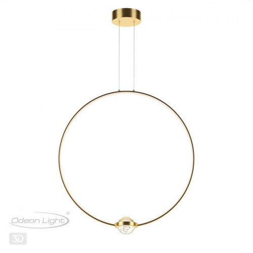 Светильник подвесной 4336/27L Odeon Light Брашированное золото