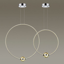 Светильник подвесной 4337/27L Odeon Light Хром