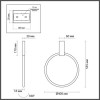 Светильник потолочный 4318/32CL Odeon Light Черный