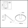 Светильник настенный 4318/32WL Odeon Light Черный