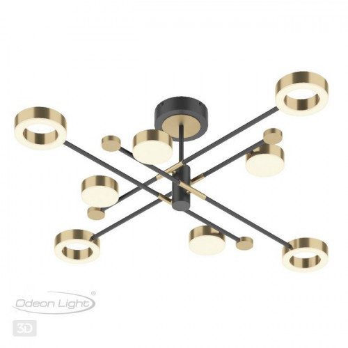 Светильник потолочный 4321/63CL Odeon Light Черный