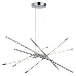 Светильник подвесной 4323/84L Odeon Light Хром