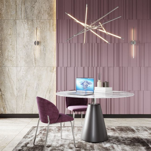 Светильник подвесной 4323/84L Odeon Light Хром