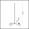 Торшер 4335/6FL Odeon Light Черный