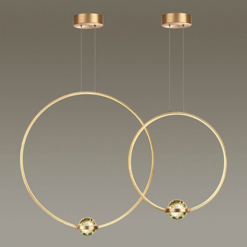 Светильник подвесной 4336/18L Odeon Light Брашированное золото