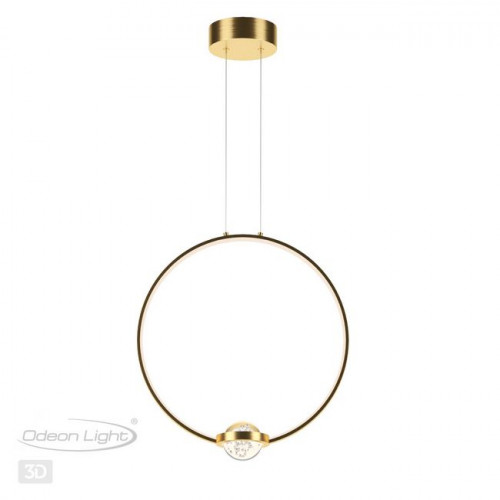 Светильник подвесной 4336/18L Odeon Light Брашированное золото