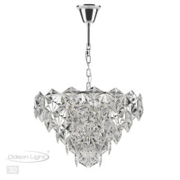 Люстра 4923/7 Odeon Light Хром/прозрачный/стекло