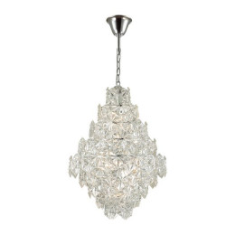 Люстра 4923/10A Odeon Light Хром/прозрачный/стекло