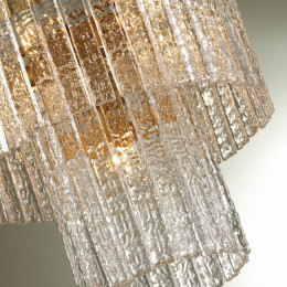 Люстра 4938/7 Odeon Light Матов.золотой/прозрачный/стекло