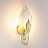 Светильник настенный 4924/1W Odeon Light Матов.золотой/белый/стекло
