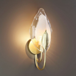 Светильник настенный 4924/1W Odeon Light Матов.золотой/белый/стекло