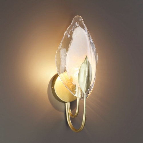 Светильник настенный 4924/1W Odeon Light Матов.золотой/белый/стекло