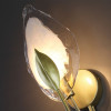Светильник настенный 4924/1W Odeon Light Матов.золотой/белый/стекло