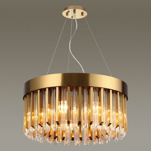 Люстра 4925/9 Odeon Light Золотой/стекло