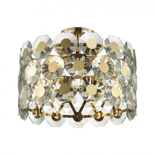 Люстра 4974/5C Odeon Light Золотой/хрусталь