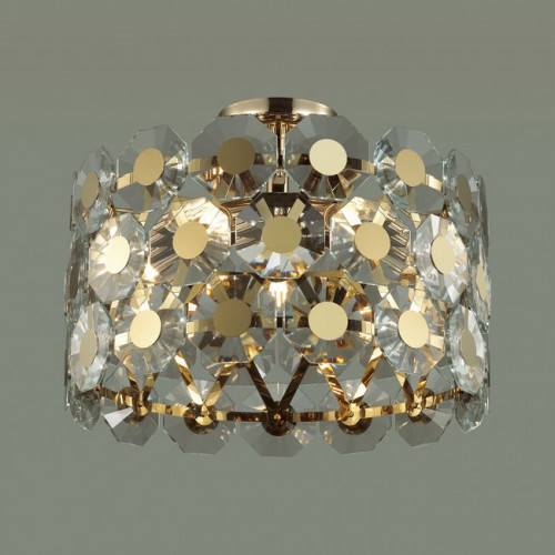 Люстра 4974/5C Odeon Light Золотой/хрусталь