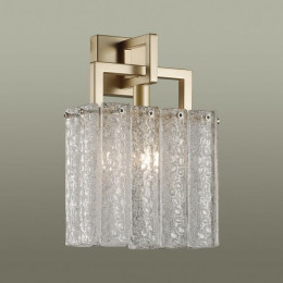 Светильник настенный 4976/1W Odeon Light Матов.золотой/стекло