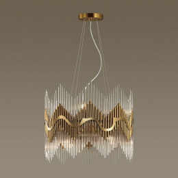 Люстра 4983/8 Odeon Light Бронзовый/стекло