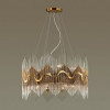 Люстра 4983/12 Odeon Light Бронзовый/стекло