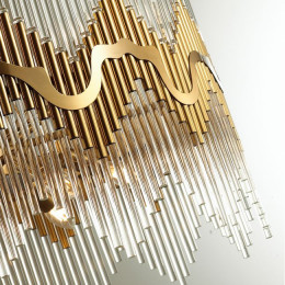 Люстра 4983/12 Odeon Light Бронзовый/стекло