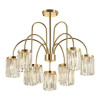 Люстра 4987/9C Odeon Light Золотой/хрусталь