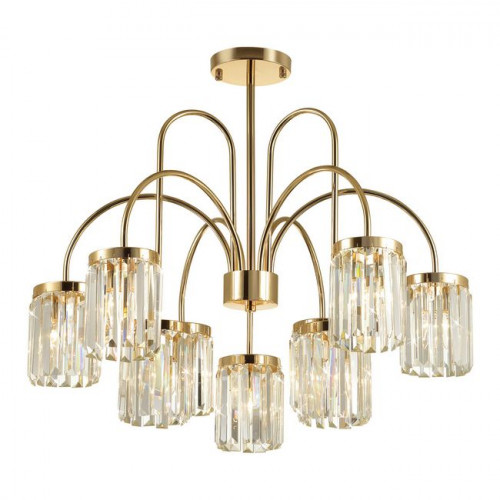 Люстра 4987/9C Odeon Light Золотой/хрусталь