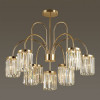 Люстра 4987/9C Odeon Light Золотой/хрусталь