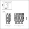 Светильник настенный 4989/2W Odeon Light Золотой/стекло