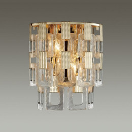 Светильник настенный 4989/2W Odeon Light Золотой/стекло