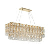 Люстра 4989/10 Odeon Light Золотой/стекло