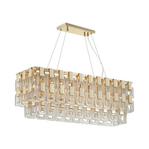 Люстра 4989/10 Odeon Light Золотой/стекло