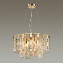 Люстра 4989/9 Odeon Light Золотой/стекло