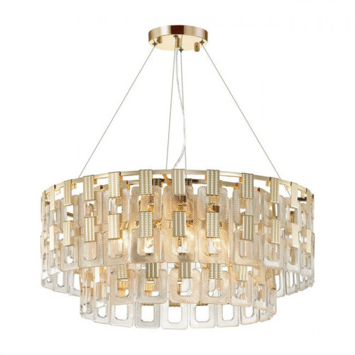 Люстра 4989/12 Odeon Light Золотой/стекло
