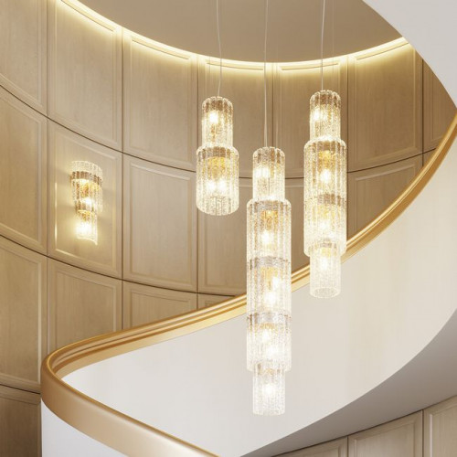 Светильник настенный 4938/3W Odeon Light Матов.золотой/прозрачный/стекло