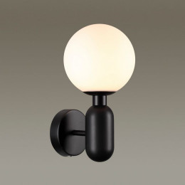 Светильник настенный 4668/1W Odeon Light Черный/стекло