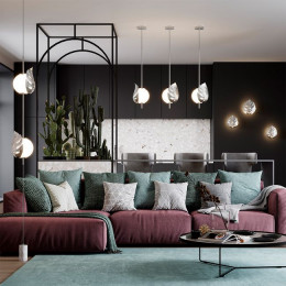 Светильник настенный 4865/1W Odeon Light Exclusive Серебристый/белый/стекло