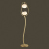 Торшер 4873/2F Odeon Light Exclusive Золотой/белый/стекло