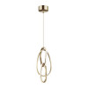 Светильник подвесной 4875/25L Odeon Light Exclusive Золотой/акрил