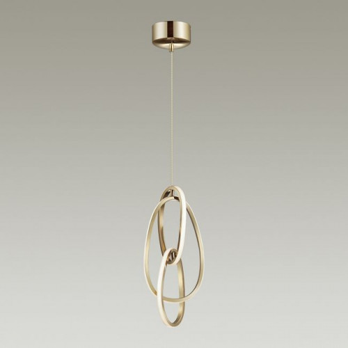 Светильник подвесной 4875/25L Odeon Light Exclusive Золотой/акрил