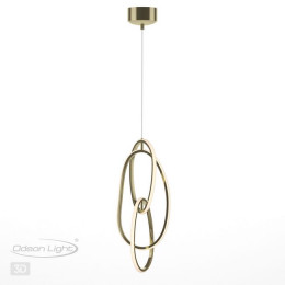 Светильник подвесной 4875/25L Odeon Light Exclusive Золотой/акрил
