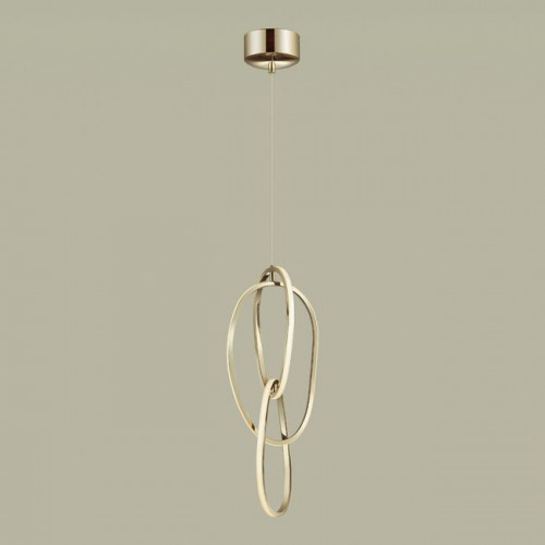 Светильник подвесной 4875/32L Odeon Light Exclusive Золотой/акрил